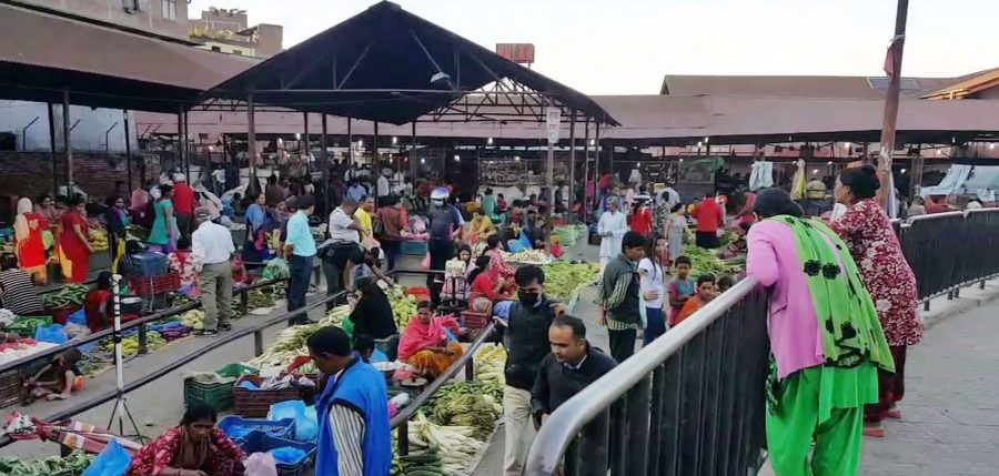 कालीमाटी फलफूल तथा तरकारी बजार बन्द 